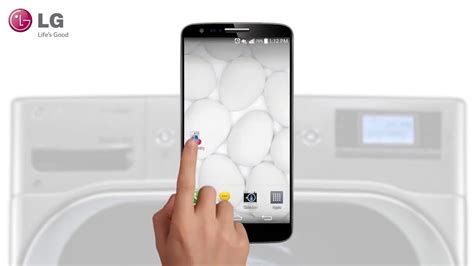 LG Washer & Dryer NFC Tag On Basic Operation 